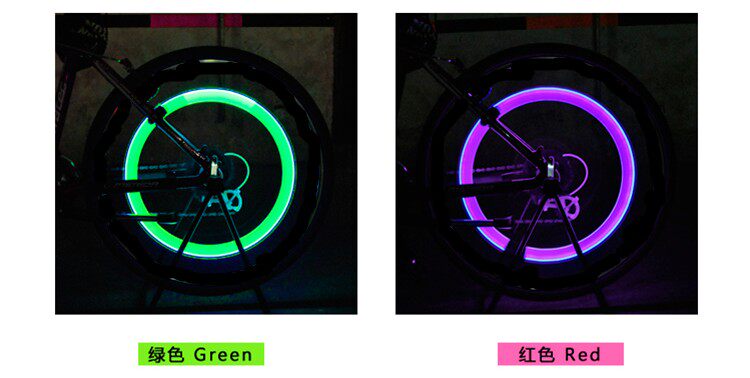 Lumière vélo - feux de Valve - Ref 2398172 Image 13