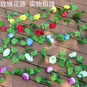 Mô phỏng hoa hồng rõ ràng hoa giả chuỗi hoa hoa quét mộ hoa tường hoa bia mộ hoa nho giá rẻ trang trí dải hoa - Hoa nhân tạo / Cây / Trái cây