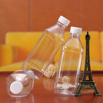 500ML transparent plastic bottle Enzyme sample bottle SUB-bottle Yogurt bottle MINERAL water bottle Disposable PET square bottle