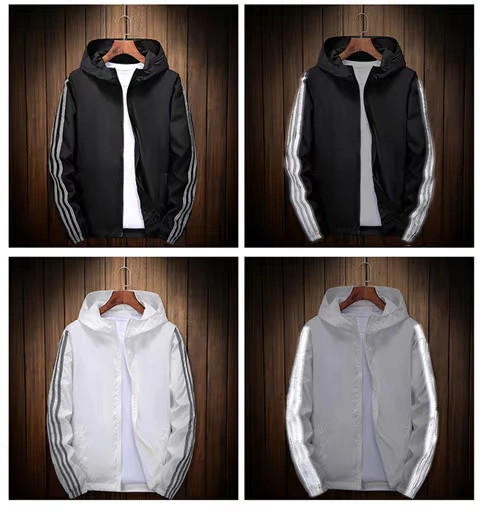 Fat nam lỏng cộng với áo khoác cotton mùa thu và mùa đông cotton mỏng thể thao và giải trí thanh niên kích thước lớn nam trùm đầu áo khoác bông