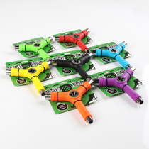 Long board double tilt skateboard wrench small fish board T type Y type Y type thread repair tool debugging wrench die