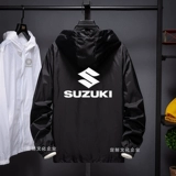 Honda, yamaha, летний светоотражающий дорожный легкий и тонкий плащ, дышащая одежда для защиты от солнца, легкая и тонкая куртка, делается под заказ