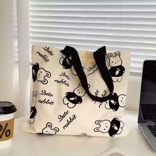 Вместительный и большой шоппер, льняная сумка, тканевый мешок