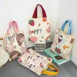 Мультяшный японский шоппер, маленькая небольшая сумка, барсетка, 2024 года, сумка для еды
