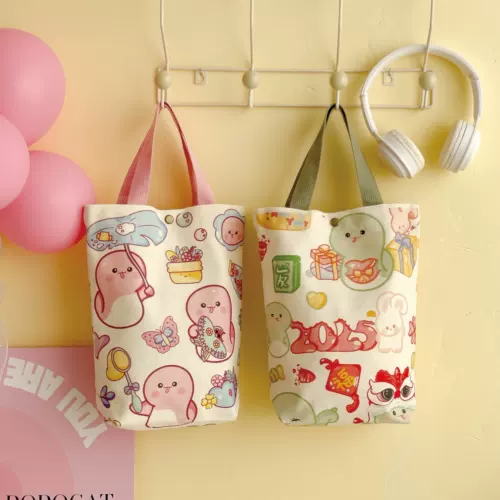 Детская льняная сумка для детского сада, подарок на день рождения