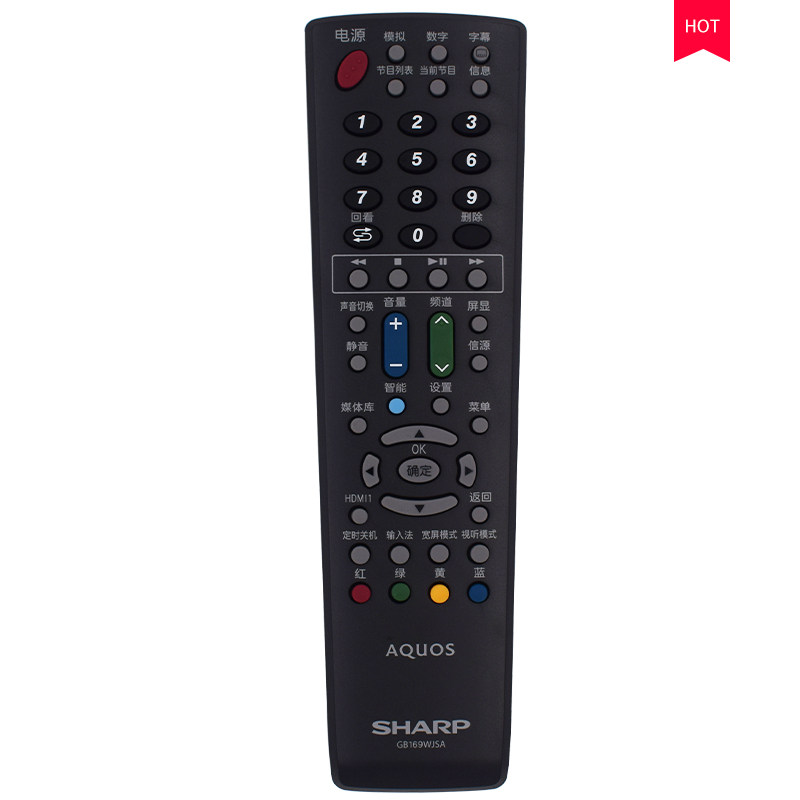 Sharp LCD TV remote control model GB134WJ GB202WJ GB169WJ original button remote control