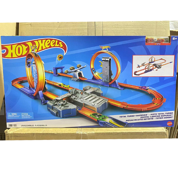 Authentic Hot Wheels Track Builder Track System Trackster Turbo Takeover Track Set Toy Authentic Hot Wheels Track Builder Track System Trackster Turbo Takeover Track Set Toy