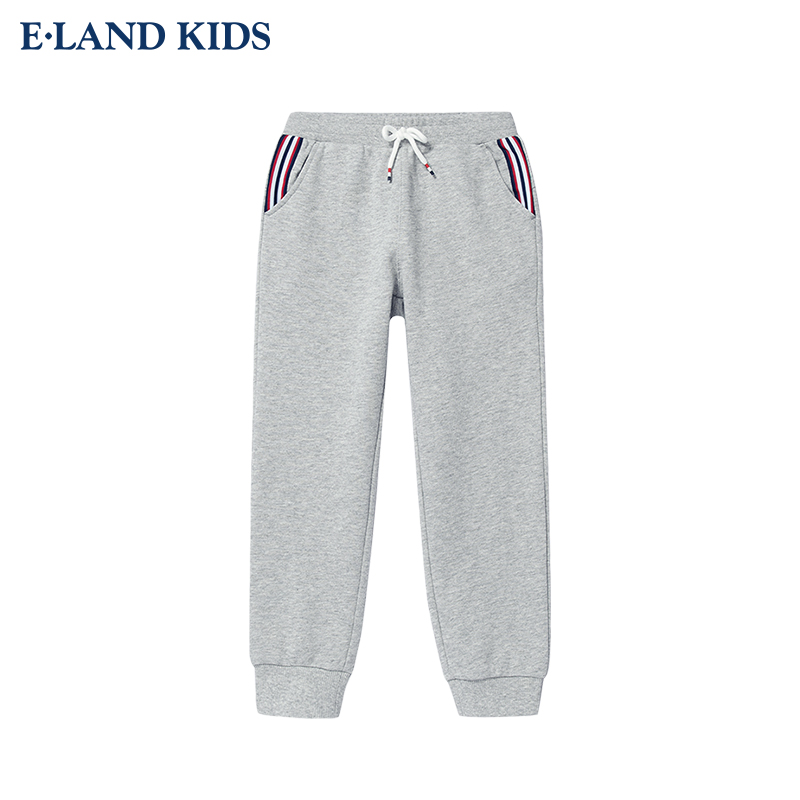 Elandkids ăn mặc gây dựng cho trẻ em quần áo vào mùa xuân năm 2020 chàng trai mới vừa bông loose-fitting sweatpants quần.