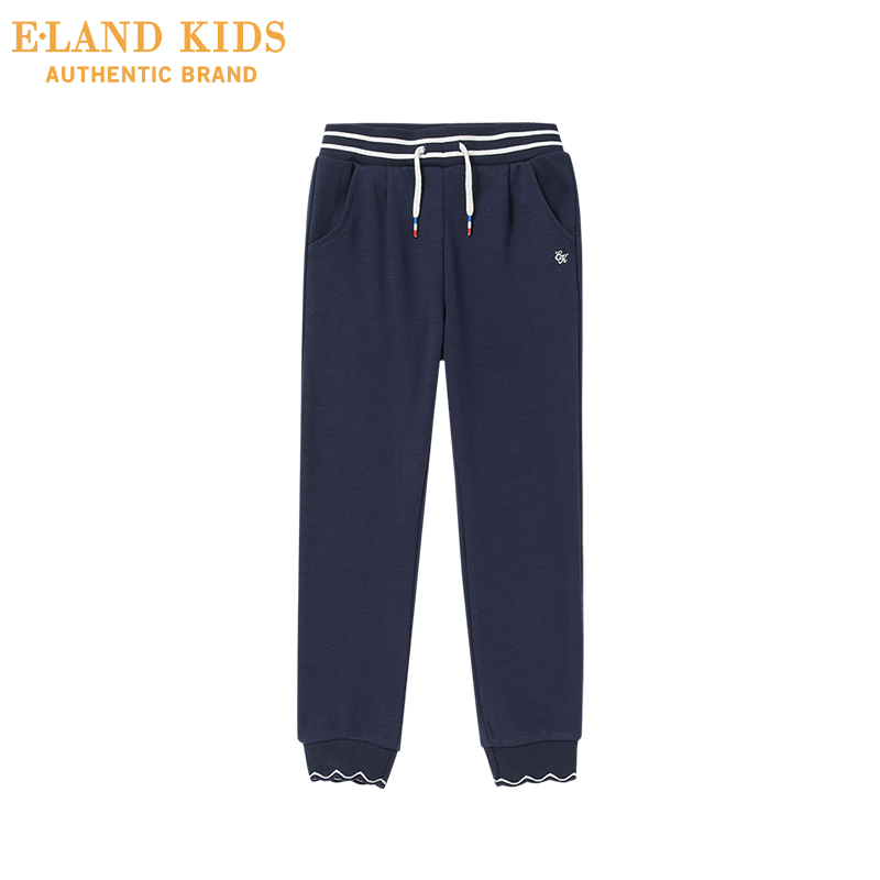 Elandkids ăn mặc chỉnh sửa ấu dâm anh / cô ta mới cô gái giản dị đan quần sweatpants quần cho sự sụp đổ của 2019.