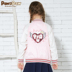 Pawin Paw Cartoon Cubs Cub mùa thu Cô gái Zipper Jacket màu bóng chày Suit 