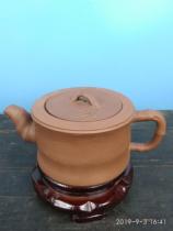 Cultural Revolution Original Mining and Cement Bamboo Festival Purple Sand Pot Yixing Craftsmanships Money Xiaofen writings