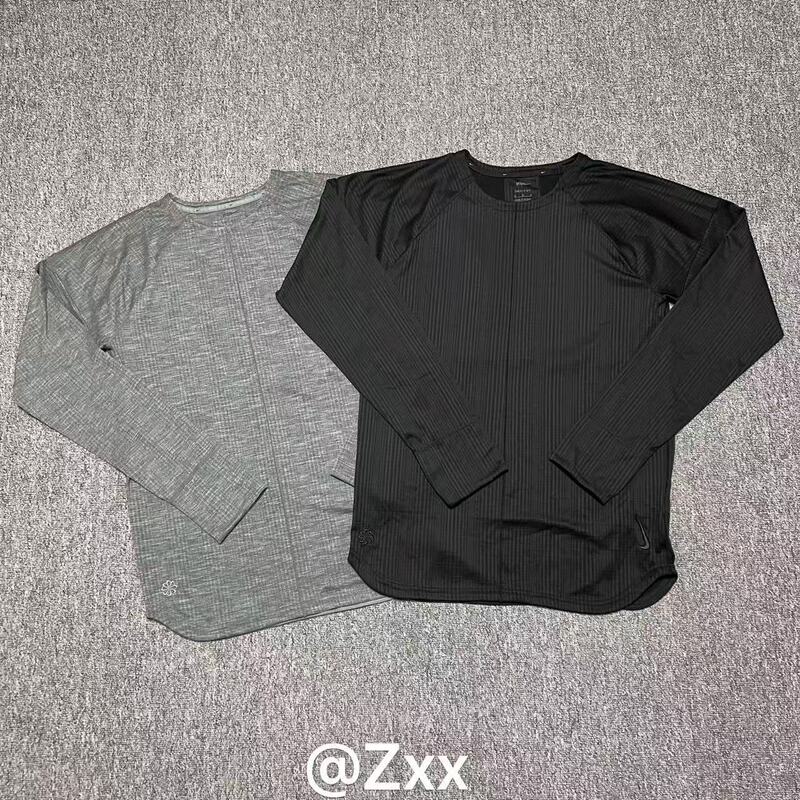 Nike Yoga Men's Autum Running Sports Training Yoga Quick-Drying Breathable Knitted Long-Sleeved Fb7776
