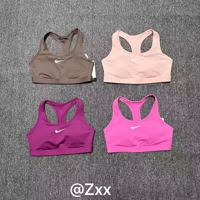 Nike Women's Medium Support Integrated Running Sports Push-Up Shockproof Bra Dx6822