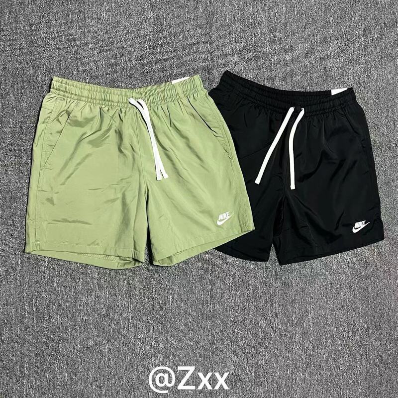 Nike Men's Summer Sports and Leisure Breathable American-Style Woven Padded Shorts with Small Logo Ar2383 Nike Men's Summer Sports and Leisure Breathable American-Style Woven Padded Shorts with Small Logo Ar2383