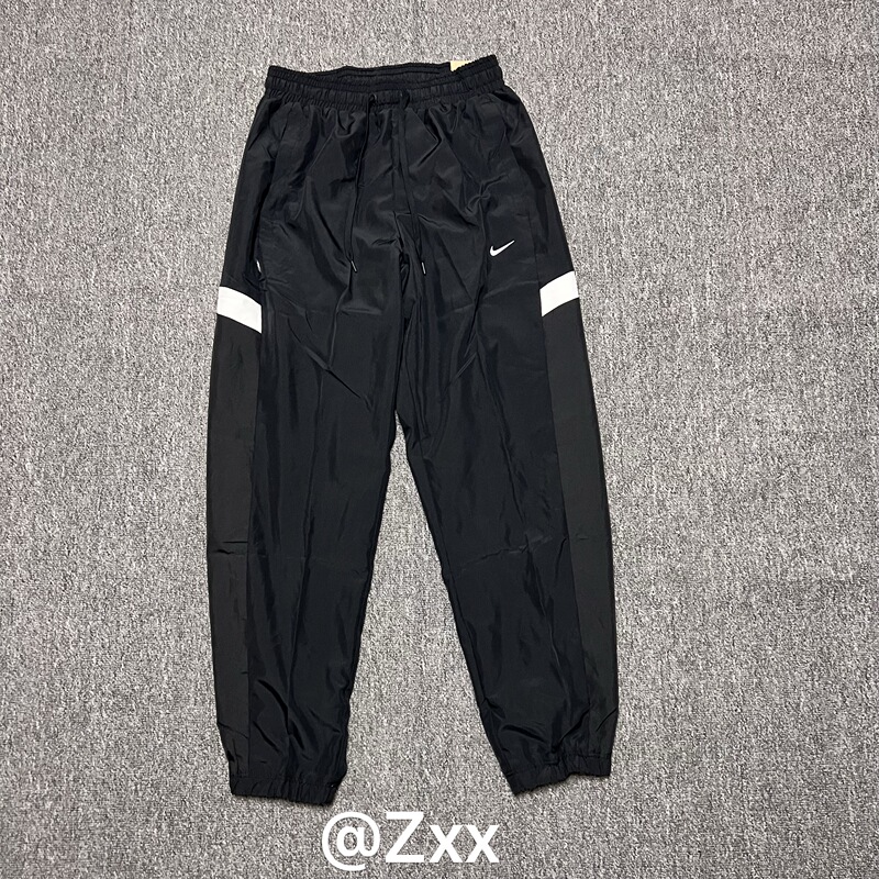 Nike Men's Basketball Training Woven Quick-Drying Sports Casual Loose Double-Layered Leg-Tie Trousers Fz0251