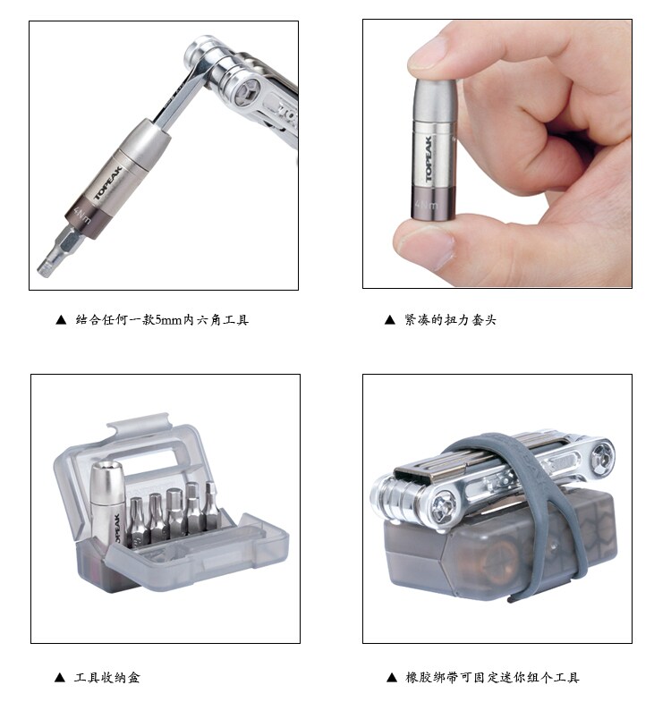 Clé pour réparation vélo TOPEAK - Ref 2308466 Image 24