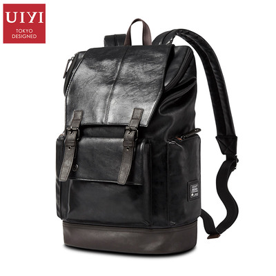 佑一良品日本时尚潮流男士双肩包