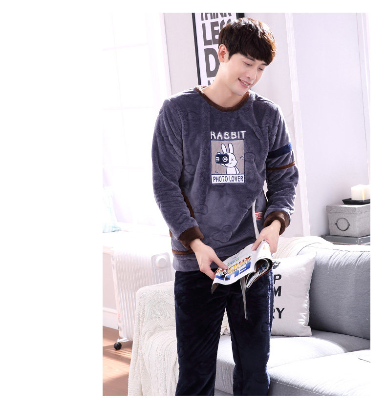 Pyjama mixte en Polyester Polyester  à manches longues - Ref 2988380 Image 35