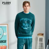 PLORY Осенний свитшот с круглым воротником, трендовый комплект, оверсайз
