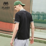 Летний значок, футболка polo, с вышивкой