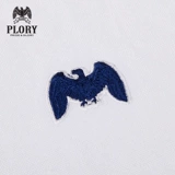 PLORY Мужская модная повседневная однотонная рубашка