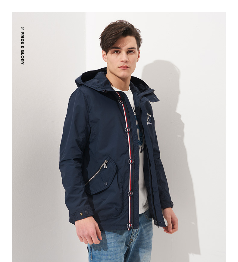 Blouson homme PLORY manches longues en Nylon - Ref 3119138 Image 12