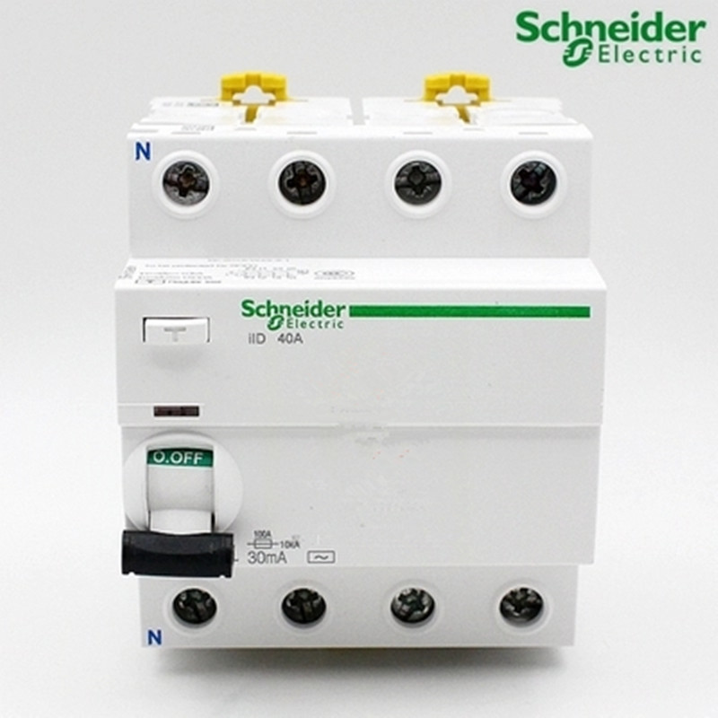 Schneider Schneider leakage switch iID 40A 4P 30MA A9R52440