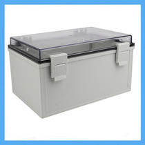 300*200*160 snap waterproof junction box Transparent clamshell plastic electrical control box outdoor foundation box