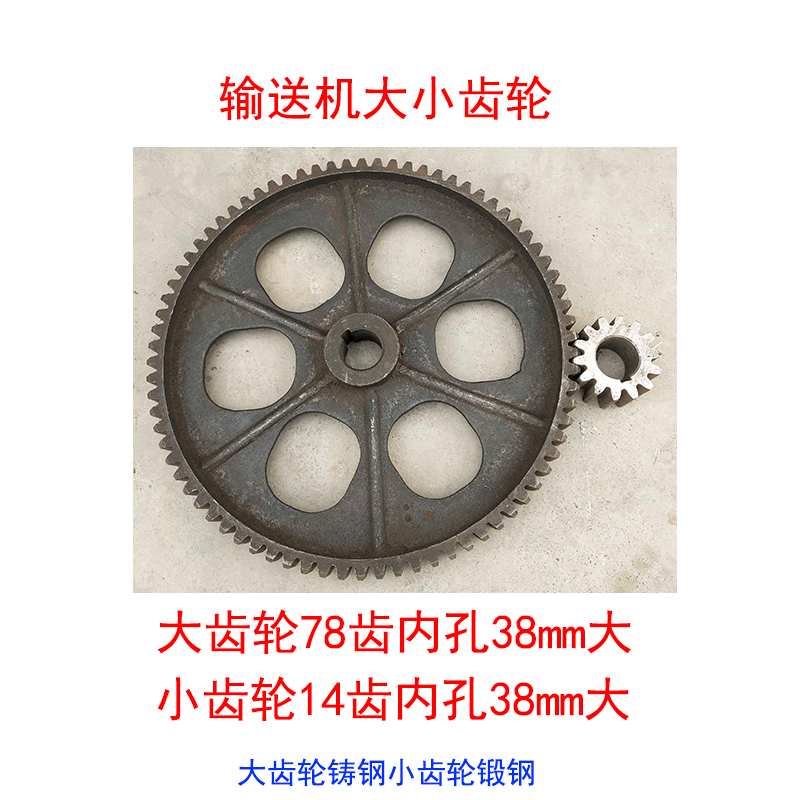 The Size Gear on the Conveyor