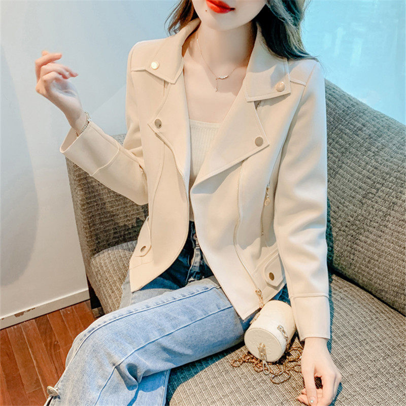 Xiaoxiangfeng костюм куртка женская весенне-осенняя из оленьей кожи и флиса маленькая 2025 новая повседневная куртка-жакет короткая куртка