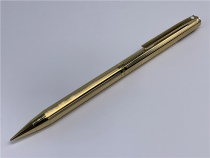 Sheaffer rhinoceros Tag American brass gold-plated automatic pencil press out core 0 5mm