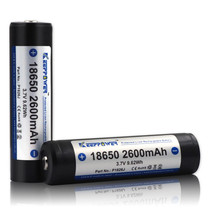 Keeppower 18650 2600mAh 3 7v lithium-ion rechargeable batteries Sanyo UR18650 P1826J