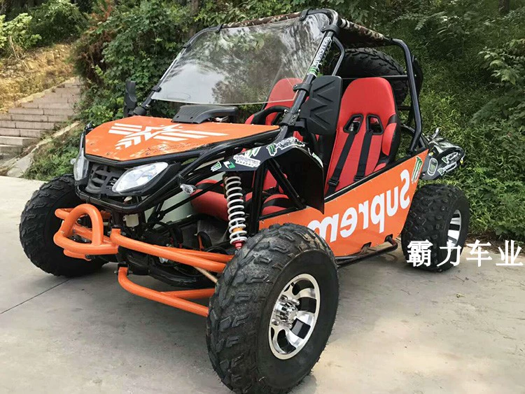 Tay lái lớn mới kart 200CC mọi địa hình bốn bánh off-road bãi biển xe máy leo núi ATV