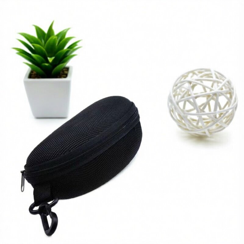 Sunglasses Case, Vintage 2026 Large Style, Unisex, Korean Portable, Men's Pressure-Resistant Zipper Glasses Case