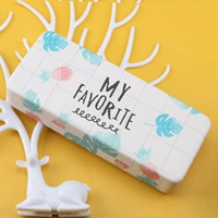 Big Pineapple Leaves-Square Box (давая зеркальную ткань+чистящий раствор)