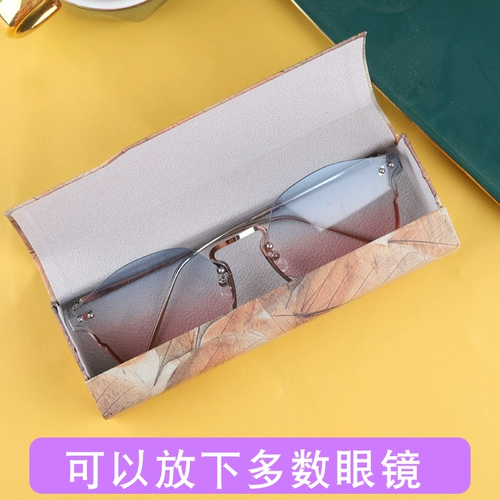 Брендовые свежие портативные ретро милые очки подходит для мужчин и женщин