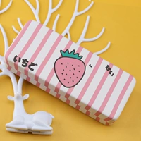 Полосатая клубничная коробка (отправьте зеркальную ткань+чистящий раствор)