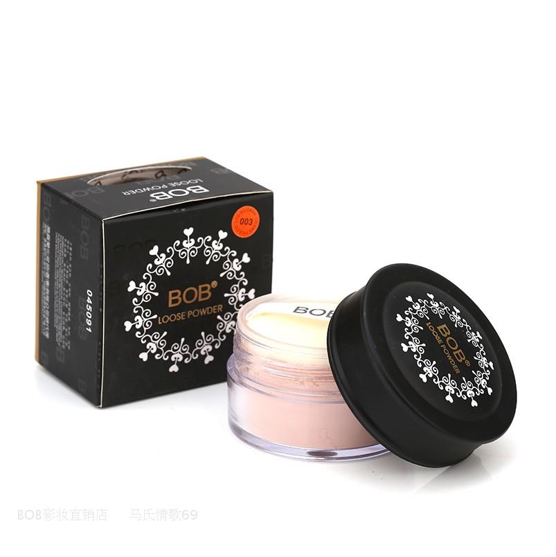 BOB chuyên nghiệp phấn trang điểm kiểm soát phấn phủ bột lỏng không thấm nước pearlescent mờ làm sáng da che khuyết điểm phấn phủ kiềm dầu innisfree phiên bản mới