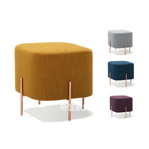 Net Red Couch Stool boutique Nordic minimalist Living room Office Leisure Creative Shoe Shop Changing Shoes Stool Personalised Makeup short stool