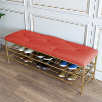 Modern minimalist in door changing shoes Bench Hyun Guan Light Extravagant Shoes sofa Stool Containing Shoe Rack Cloister room Sofa Stool