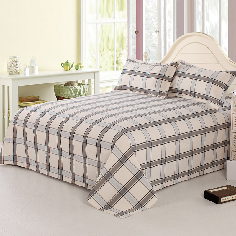 32 tấm vải thô cũ 100% cotton không thể mua được tấm vải thô cũ ba bộ / tấm đơn - Khăn trải giường drap giường everon