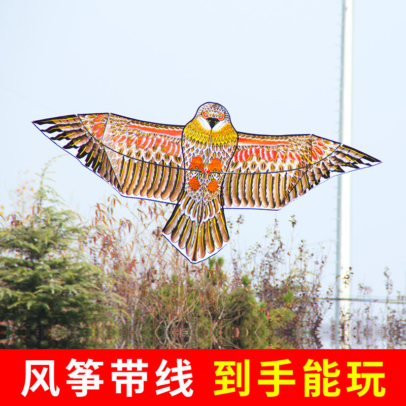 2m 4 eagle large adult kite line wheel set Weifang Cartoon beginner breeze easy fly children's new style