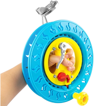 Kite line roulette anti-reversal stainless steel kite wheel for adults 2024 new high-end alloy professional grade hand