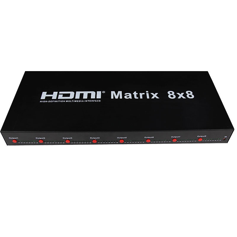 Suofeixiang HDMI matrix 8 into 8 splitter supports 3D4K60HZ with RS232 serial port EDID management
