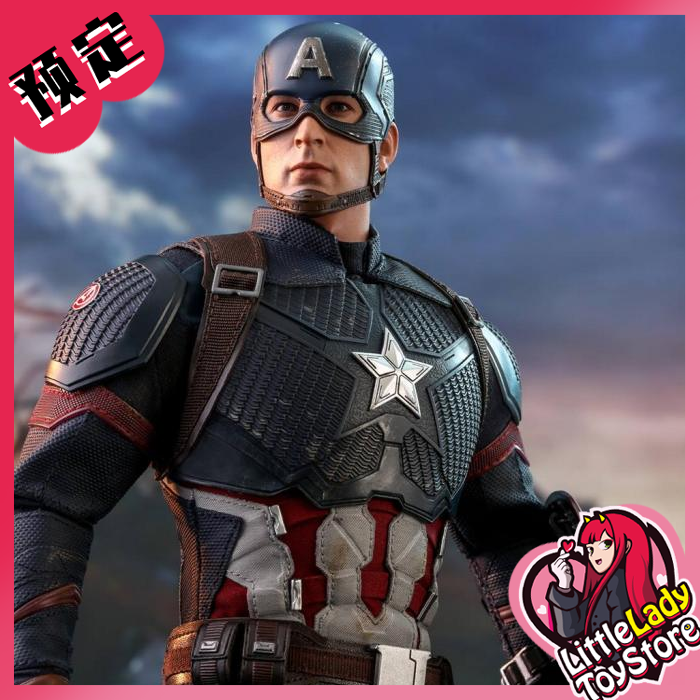 (complet) HotToys HT MMS536 Avengers 4 USA skipper Fish Scale Trophy USA