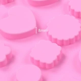 Пищевая силиконовая форма для любви, эпоксидная смола, кристаллический клей, лоток для льда, модель из материала ручной работы «сделай сам»