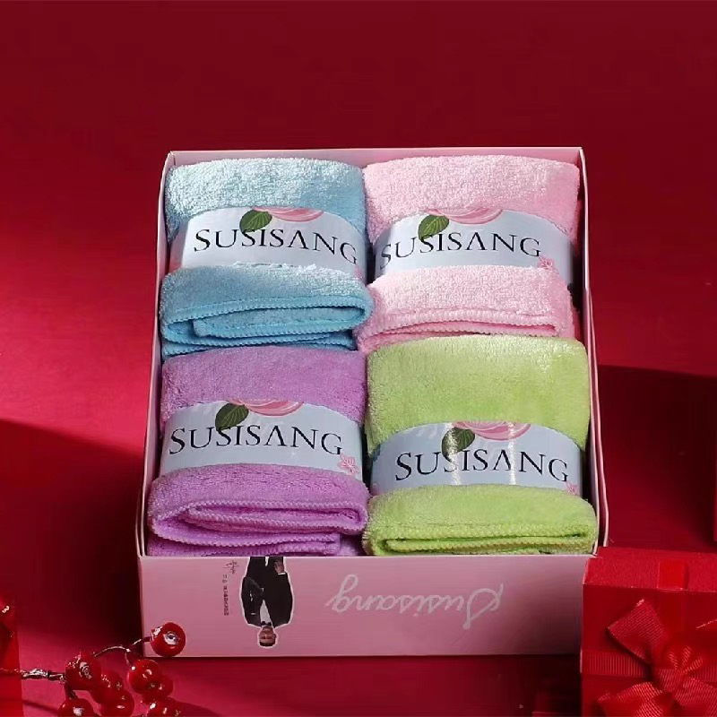 Su Shang'Er Genuine Micron Four-Season Soft Skin Towel, Cationic Medium Towel, Children's Towel, Soft, Absorbent, and Not Prone to Shedding