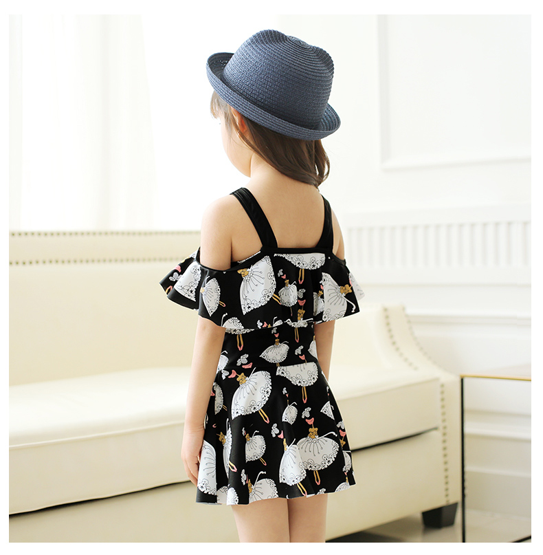 Bạn bơi trẻ em áo tắm bé gái công chúa dễ thương váy trẻ sơ sinh phim hoạt hình nữ bé gái áo tắm trong cậu bé lớn - Bộ đồ bơi của Kid bộ đồ bơi cho bé gái