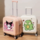 Мультяшный портативный маленький чемодан с сидением для путешествий, 18 дюймов