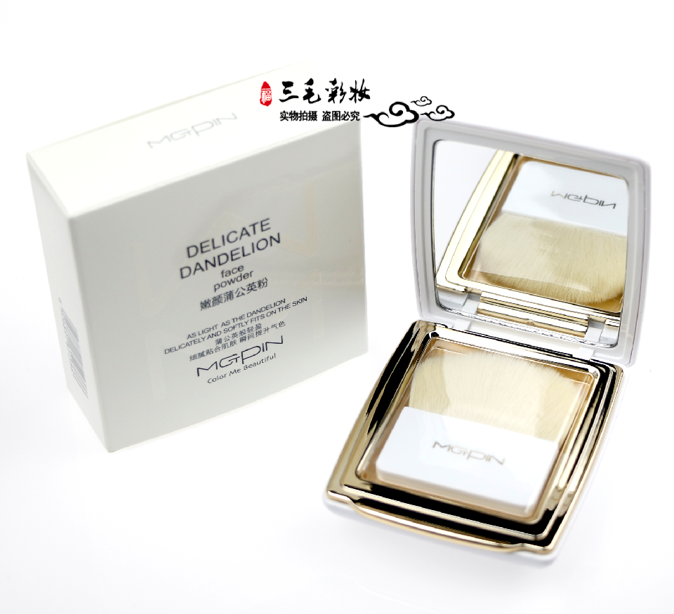 Mao Geping quầy bột bồ công anh đích thực 8g nhẹ và tinh tế quyến rũ má hồng - Blush / Cochineal bảng phấn má